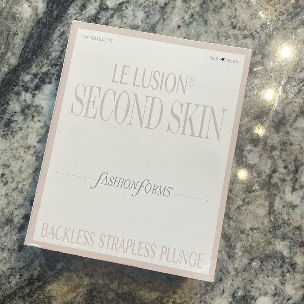 Fashion Forms Second Skin Backless Strapless Plun… - image 1